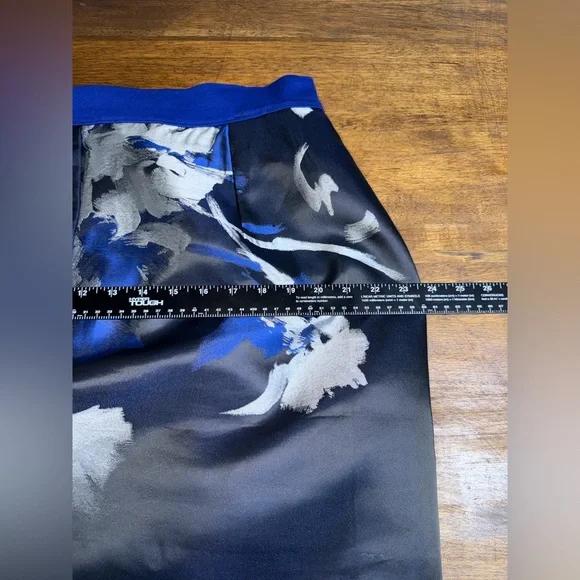 Rickie Freeman Teri Jon Jacket Skirt Fringe Trim Set - Picture 10 of 13